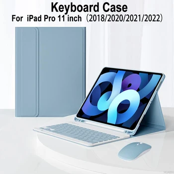 Keyboard Case for IPad Pro 11 Tolline 2018 2020 2021 2022, Eemaldatav Keyboard Cover for IPad Pro 11