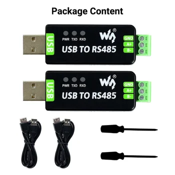 2tk/lot Waveshare Tööstus-USB RS485 Kahesuunaline Converter, Pardal Originaal FT232RNL Ja SP485EEN