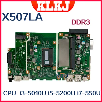 Dinzi X507MA X507LA Sülearvuti Emaplaadi ASUS X507M X507 F507 X507LA X507L Emaplaadi N5000 N4000 i3 i5 i7/5. 100% Töötab Hästi