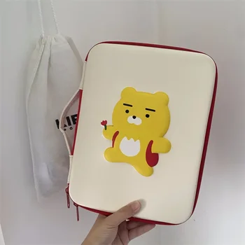 Varruka iPad 9.7 10.5 11inch Armas kollane lõvi Armas Kott Tüdruk Kõrge Kvaliteediga In Style Ladustamise Kott Moe Kott