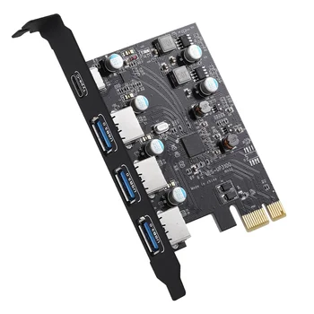 PCI-E USB 3.0 Kaardi Tüüp C) (1) - USB-A(3 ) Ilma Täiendava Toide PCI Express laienduskaardi Windows Mac Pro