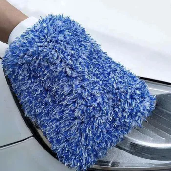 Autopesu Kinnas Ultra Soft Car Wash Mitt Lihtne Kuiv, Kõrge Tihedusega Microfiber Kinnas Rätik Rag Auto Üksikasjalikult Cleaning Tool