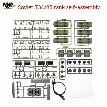 Henglong 3909-1 Nõukogude T34 Remote Control Tank Plastikust Mänguasi Self-dekoratiivsed Aksessuaarid Kaabel Kleebis Oil Drum Assamblee