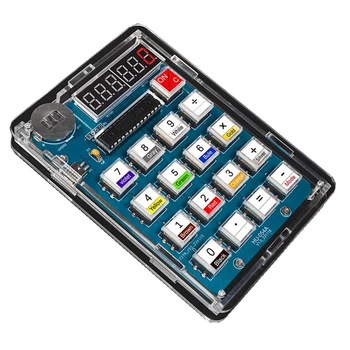 Kalkulaator DIY Kit Abs 51 Mikrokontrolleri Omatehtud Digitaalse Toru Kalkulaator trükkplaadi Keevitus Koolituse Elektroonilise Komplekt