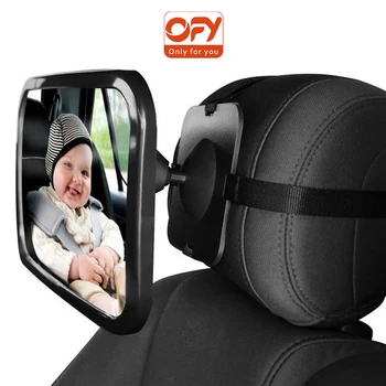 Reguleeritav Lai Auto Tagumine Iste Vaadata Peegel 360 Pööratav Lapse Iste Auto Ohutus Peegel Ekraan Peatugi Kvaliteetne Auto Interjöör