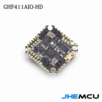 JHEMCU GHF411AIO-HD 40A F411 ICM42688P Lennu Kontrolleri BLHELIS 40A 4in1 ESC 3-6S jaoks FPV Hambaork, Jaotuskanaliteta Drones DIY Osad