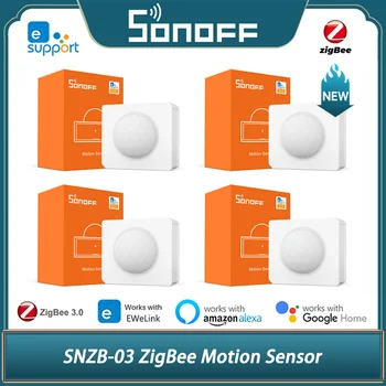 SONOFF SNZB-03 Zigbee Smart ZigBee Liikumisandur Detektor Sensor Smart Home Security Tööd SONOFF ZBBridge Kaudu EWeLink APP