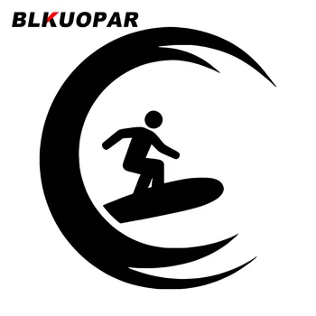 BLKUOPAR Surfamine Lihtne Logo Auto Kleebised Mood Vinüül Kleebised Oklusioon Nullist Die Lõigatud Mootorratta Esiklaas Auto Label