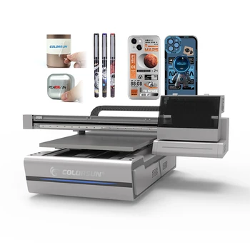 A1 Suurus 60 90cm UV-Masin Lakk, UV-Printer Automaatne kiire Metall, Puit Trükkimine Avatava Uv Printer