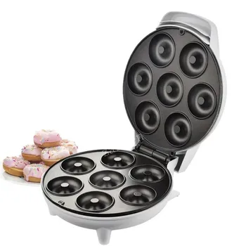 Kaasaskantav Mini Donut Masin 7-Hole Elektriline Grill Donut Tegija Non-Stick Köök Seade Poiss Suupisted Magustoidud Hommikusöök Tegija