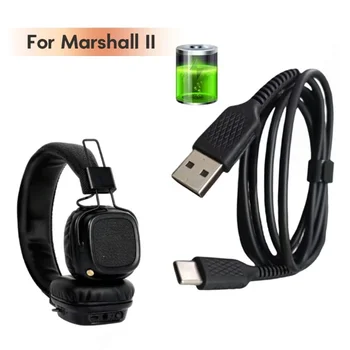 Laadimine USB-Kaabel toitejuhe Adapteriga Marshallii Bluetoothcompatible Peakomplekt Kõrvaklappide Toide