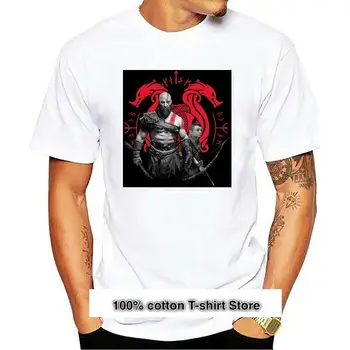 Camiseta de God Of War para hombre, camisa Geek para jugadores, Kratos, gráfico, Fitness, God Of War 4, 2018