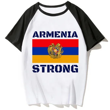 Armeenia top naiste Y2K Tee tüdruk anime riided