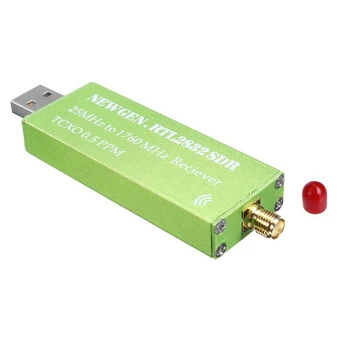 2X USB Adapter RTL-SDR RTL2832U + R820T2+ 1Ppm TCXO TV Tuuner Kinni Vastuvõtja