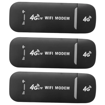 3X 4G USB Modem Wifi Ruuter USB Dongle 150Mbps SIM-Kaardi Pesa Auto Traadita Hotspot Tasku Mobiilne Wifi